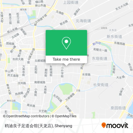 鸥迪良子足道会馆(天龙店) map