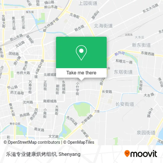 乐滋专业健康烘烤组织 map