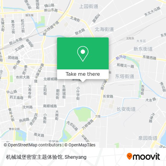 机械城堡密室主题体验馆 map
