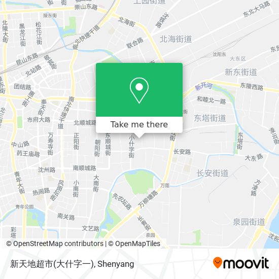 新天地超市(大什字一) map