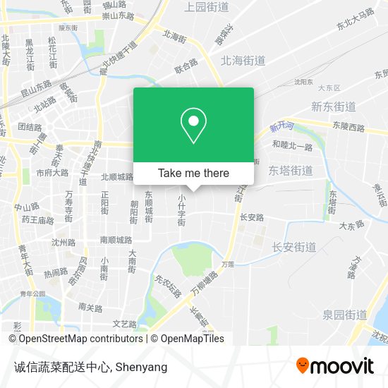 诚信蔬菜配送中心 map
