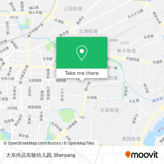大东尚品实验幼儿园 map