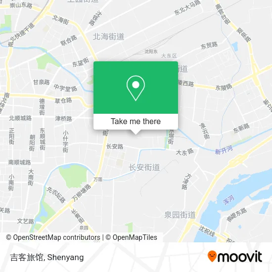 吉客旅馆 map