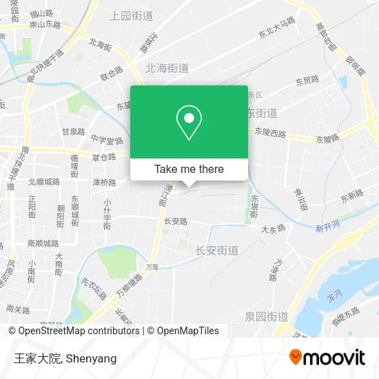 王家大院 map