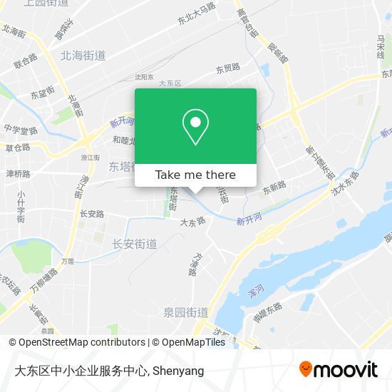 大东区中小企业服务中心 map