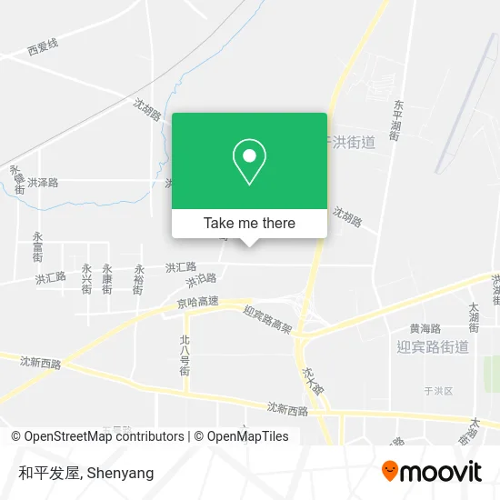 和平发屋 map