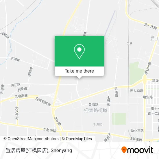 置居房屋(江枫园店) map