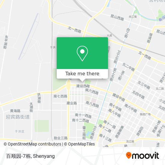百顺园-7栋 map
