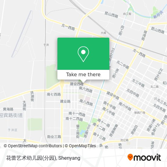 花蕾艺术幼儿园(分园) map