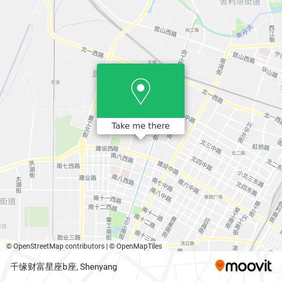 千缘财富星座b座 map