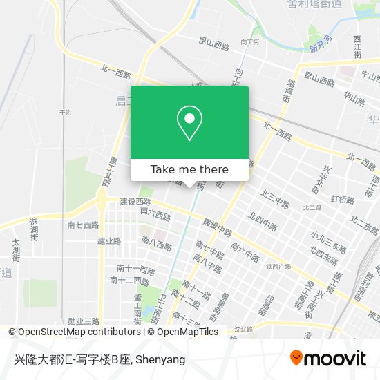 兴隆大都汇-写字楼B座 map