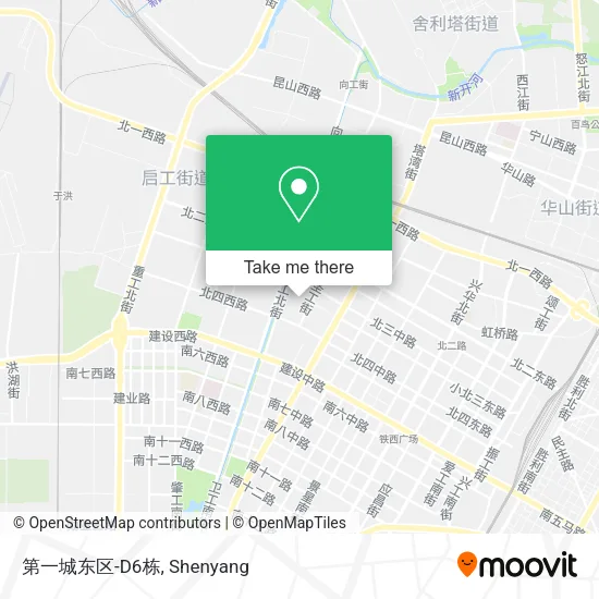 第一城东区-D6栋 map