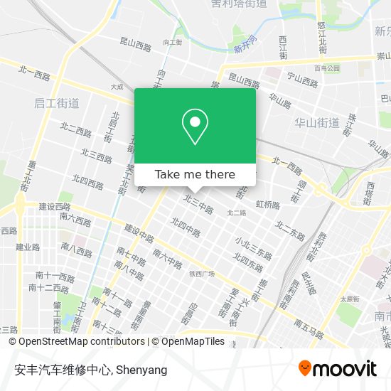 安丰汽车维修中心 map