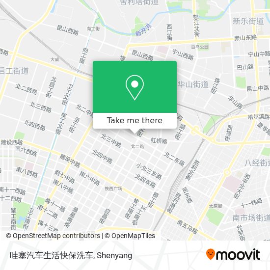 哇塞汽车生活快保洗车 map