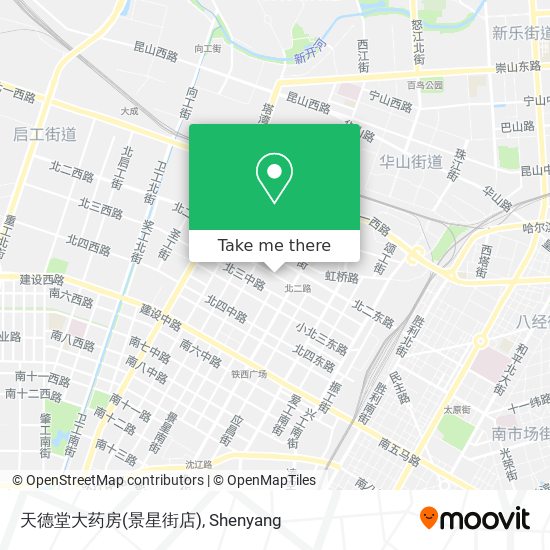 天德堂大药房(景星街店) map