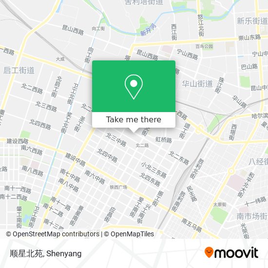 顺星北苑 map