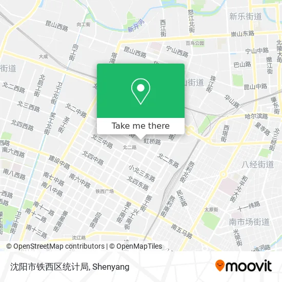 沈阳市铁西区统计局 map
