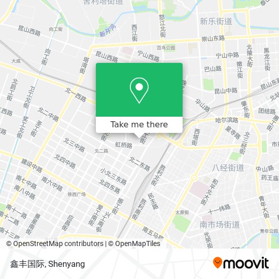 鑫丰国际 map