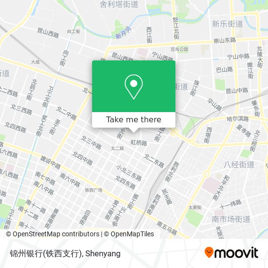 锦州银行(铁西支行) map