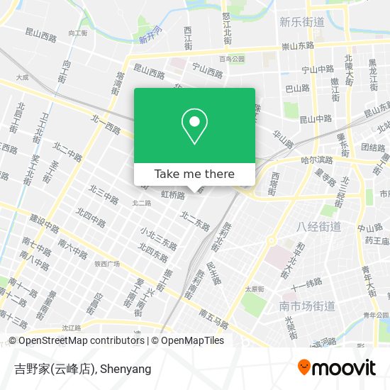 吉野家(云峰店) map
