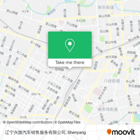 辽宁兴旗汽车销售服务有限公司 map