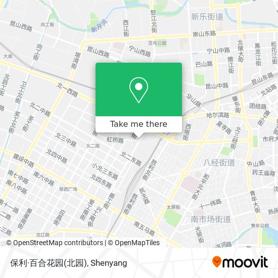 保利·百合花园(北园) map