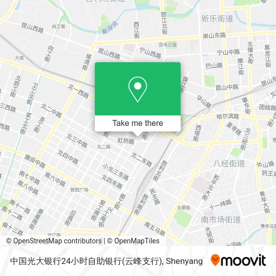 中国光大银行24小时自助银行(云峰支行) map