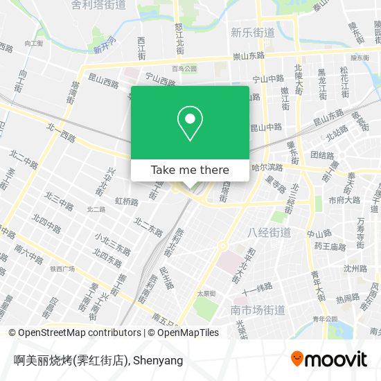 啊美丽烧烤(霁红街店) map