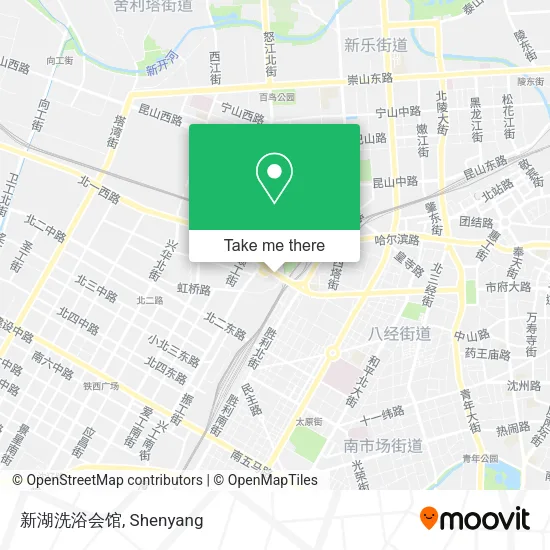 新湖洗浴会馆 map