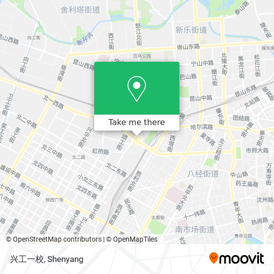兴工一校 map