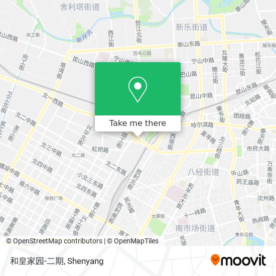 和皇家园-二期 map