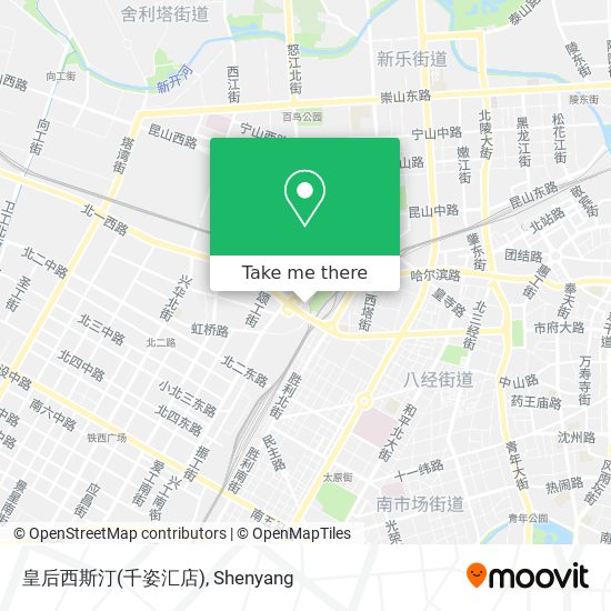皇后西斯汀(千姿汇店) map
