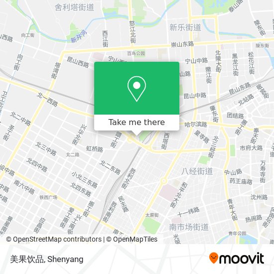 美果饮品 map