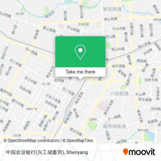 中国农业银行(兴工储蓄所) map