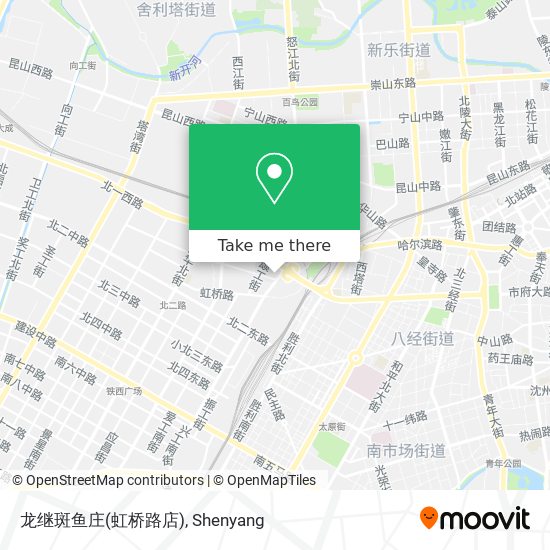 龙继斑鱼庄(虹桥路店) map