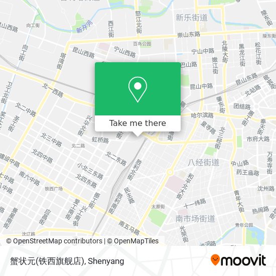蟹状元(铁西旗舰店) map