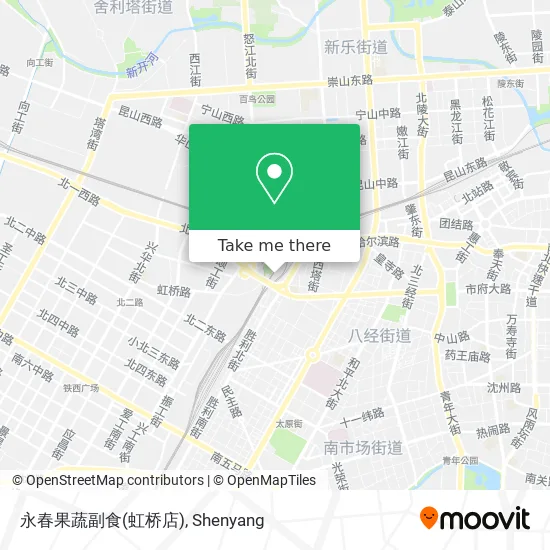 永春果蔬副食(虹桥店) map