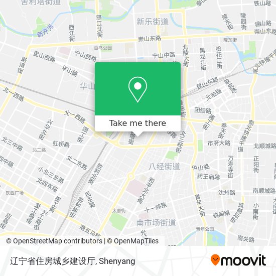 辽宁省住房城乡建设厅 map