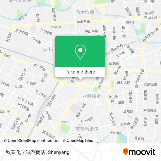 秋春化学试剂商店 map