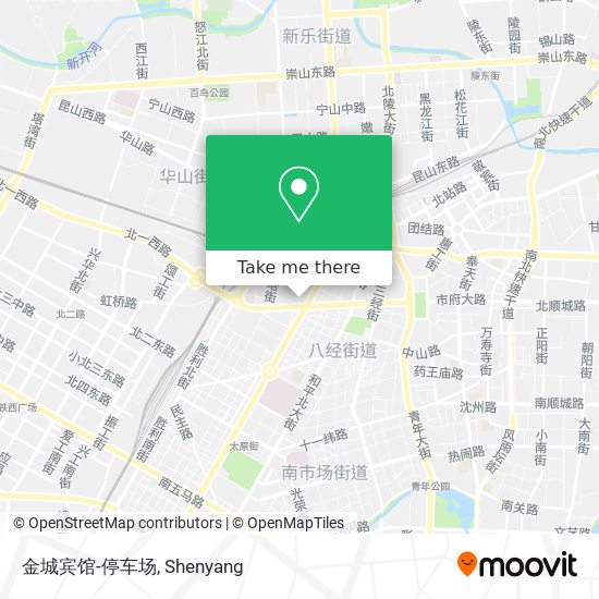 金城宾馆-停车场 map