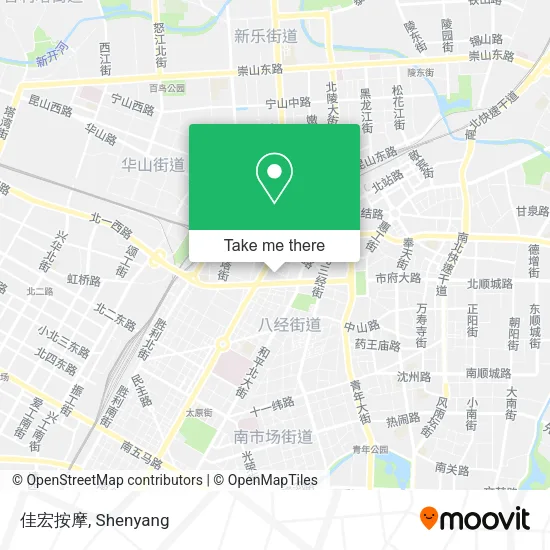 佳宏按摩 map