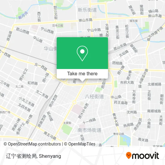 辽宁省测绘局 map