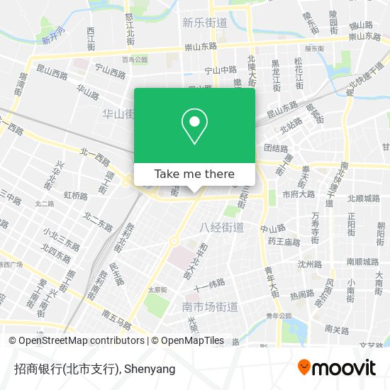 招商银行(北市支行) map