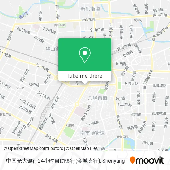 中国光大银行24小时自助银行(金城支行) map