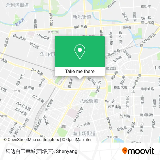 延边白玉串城(西塔店) map