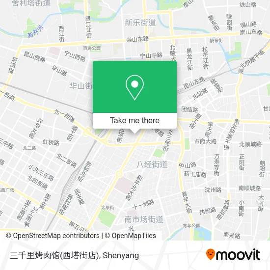 三千里烤肉馆(西塔街店) map