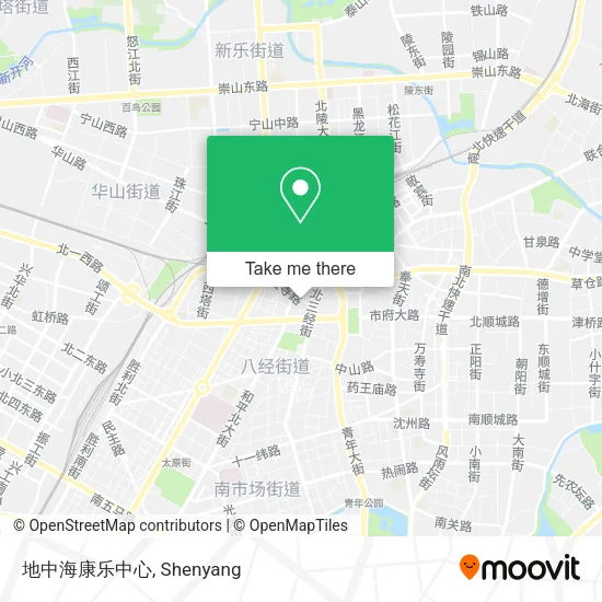 地中海康乐中心 map