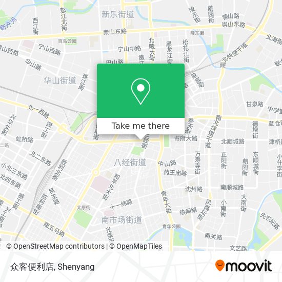 众客便利店 map