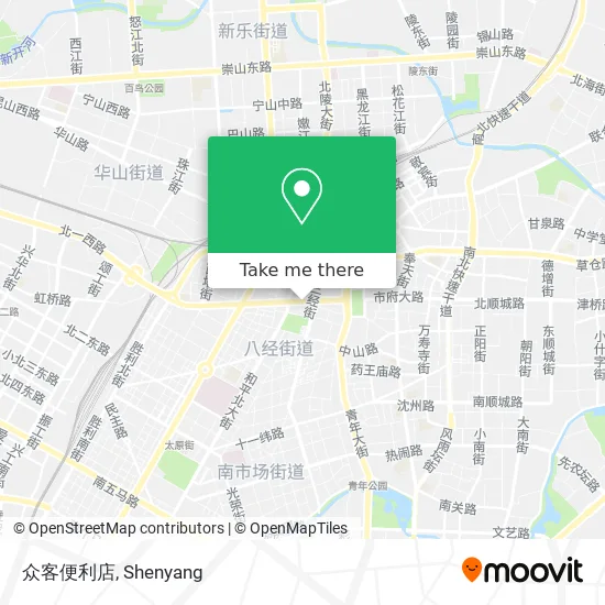 众客便利店 map