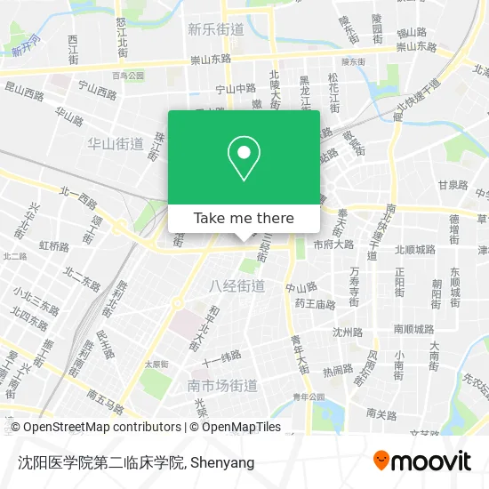 沈阳医学院第二临床学院 map
